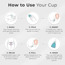 femmecup Small Reusable Menstrual Cup image 3