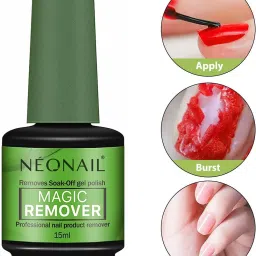 Nail Polish Removing Gel, In 3mins Quickly Removes Gel Polish (Don't Hurt Nails)-image-16