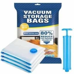Reusable Vacuum Travel Storage Vacuum Bags-image-1