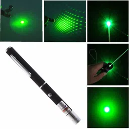 PROMIXO Green Multipurpose Laser Light Disco Pointer Pen Lazer Beam with Adjustable Antena Cap to Change Project Design for Presentation image 4