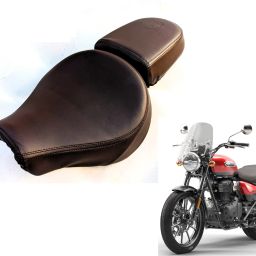 METEOR BS6 350 BIKE SEAT COVER Split Bike Seat Cover For Royal Enfield Meteor-61