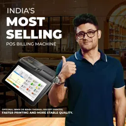 Shreyans 11.6 inch Touch Pos Machine With 80mm Inbuilt Core i3 (4 GB DDR4/64 GB SSD/Windows 10 Home/11.5 Inch Screen/D1 Windows Touch Pos) image 2