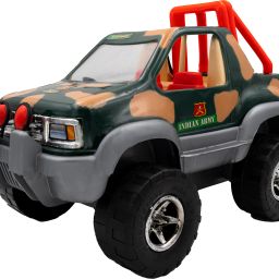 Free Wheel Indian Army Jeep|Friction Power Toys|Birthday Gift For Kids-12