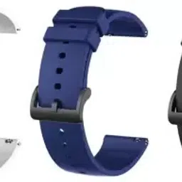 TooHype (Combo 3) 22mm Soft Watch Strap (Compatible Watch List In Photo & Description) Noise ColorFit Pro,3/4/max,Amazfit GTR 3 Pro Smart Watch Strap-12