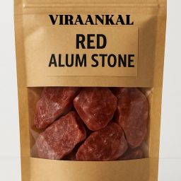 Red Alum Stone | Lal Fitkari | Red Phitkari | Fitkari for Face, Hair, Water-image-91