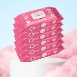 Baby Wipes 80 Sheets Per Pack of 6/with Lid (432 Wipes)-image-54