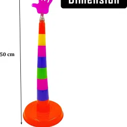 wishkey Quoits Ring Toss Game for Kids, Ring Throwing Game for Single and Group Play image 3