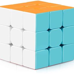 3X3 High Speed Stickerless Magic Puzzle Cube, Kids and Professionals-1