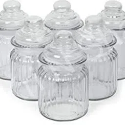 Glass Cookie Jar - 350 ml-image-73
