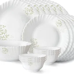Pack of 19 Opalware Ingot Dinner Set-image-54