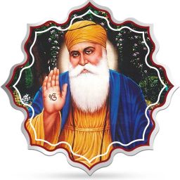 BIS Hallmarked Wahe Guru Nanak Devi Ji (WHEG-10G1289) S 999 10 g Silver Coin-51
