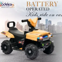 Foot Accelerator Battery Operated Kids Ride on Car with Music & Lights Car Battery Operated Ride On-3