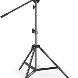 Flipkart SmartBuy Tripod Stand 2M Stand 70cm Boom Arm for Phone Camera Holder 360degree Rotating Tripod Kit-27