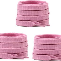 house of common Shoe lace Light Pink flat 120cm shoe laces for Baby Pink canvas sneakers shoes Shoe Lace-image-74