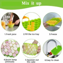 fstop Ice cube Tray Green Silicone Ice Cube Tray image 4