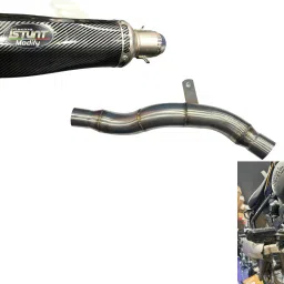 1 himalayan bend pipe, 1 himalayan bike exhaust Combo-picture-24