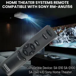 Tech Vibes Sony SA-D10 Remote Compatible withSA-D10 SA-D100 SA-D40 4.1 Channel Home Theater Sony Remote Controller image 5