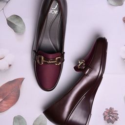 Jove Women Printed PU Derbys-picture-41