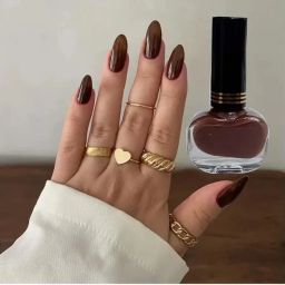 Quick Dry Long Lasting Nail Polish 6 ml brown-image-2