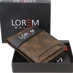 Men Casual, Evening/Party, Formal, Travel, Trendy Brown Artificial Leather Wallet - Mini-image-18