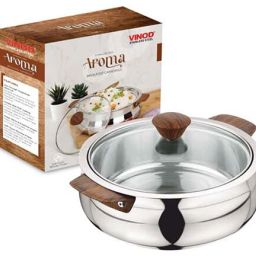 Aroma Insulated Casserole with Glass Lid - Capacity 750 ml Serve Casserole-image-13
