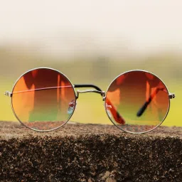 jiebo UV Protection Round Sunglasses (Free Size) image 3