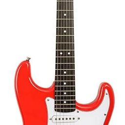 R-701-RED Beginner/Professional Full Size Rosewood Fretboard Maple Solid Body Electric Guitar-27