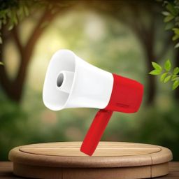 Handheld Megaphone with Siren, Microphone & Rechargeable for Outdoor EventsB90 Portable (Bhopu Speaker)Horn Voice Multiple Sirens Rechargeable Dual BatteryO90 Outdoor PA System-image-39