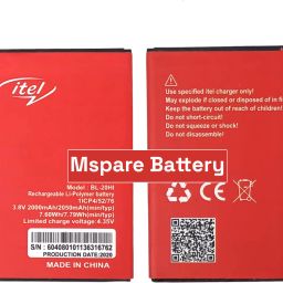Mspare Mobile Battery Foritel A23 | Model BL-20HI {2000mAH}-image-36