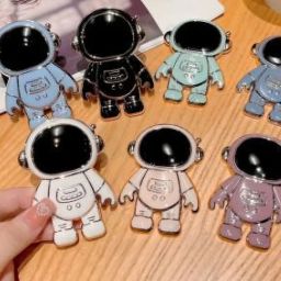 TECHGEAR 3D Astronaut Folding Back Hanging Bracket Color Finger Phone holder Mobile Holder image 5