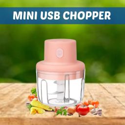 Chopper (Electric Rechargeable Chopper) for Kitchen Vegetable Garlic Onion Q427 Electric Vegetable & Fruit Chopper-image-102