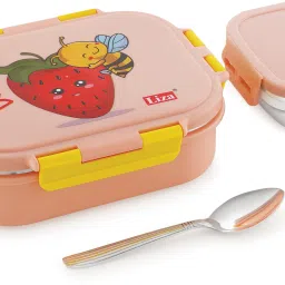 Little Surprise Lunch Box Steel Airtight Leak-Proof Container Food Tiffin,Snacks 2 Containers Lunch Box-picture-18