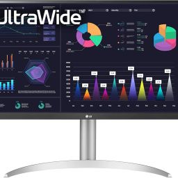 LG UltraWide 86.36 cm (34 inch) Full HD LED Backlit IPS Panel with VESA DisplayHDR 400, sRGB 99% Color Gamut, HDMI, DisplayPort, USB Type-C, Built-in Speakers, Tilt/Height Adjustable Stand, Anti-Glare, 3-Side Virtually Borderless Monitor (34WQ650-WN.ATRDCSN)-1