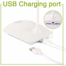 bhajanlal greenery Rechargeable Led Touch On Off Switch Student Study_L6 Table Lamp image 3