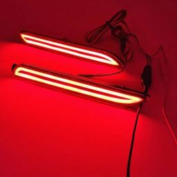 eliteauto Premium (Taiwan Quality) Led Brake Light for Bumper(Rear/Back) Drl New Design Car Reflector Light image 3