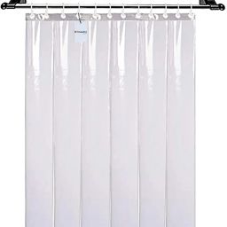 240 cm (8 ft) PVC Blackout Door Curtain Single Curtain-image-4