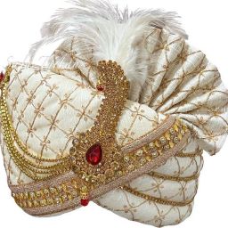 RAM MURTI ENTERPRISES Self Design Pagri-image-92