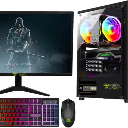 TAJ PC GAMING Core i5 (16 GB DDR4/512 GB SSD/Windows 11 Home/1 GB/19 Inch Screen/E1100GT) with MS Office-22