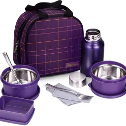 Octavia Lunchbox | Microwave, Dishwasher & Freezer Safe | Pickle Box 2 Containers Lunch Box-27
