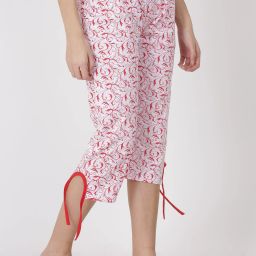 Women Red Capri-image-40