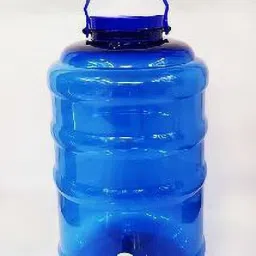 Premium Unbreakable Plastic Water Dispenser/Water Jar Matka with LID - Clear (Ca Bottled Water Dispenser-image-19