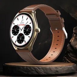 Pebble Royale Legend Slimmest Design,1.43''Amoled Display, BT Calling, Premium Built Smartwatch-image-25