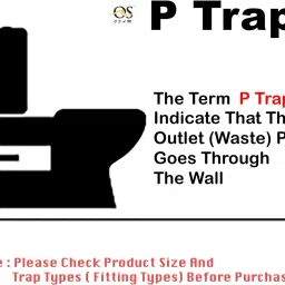 ososam P Trap-commode Western Commode image 4