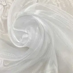 Unstitched Organza Multi-purpose Fabric Solid-image-45