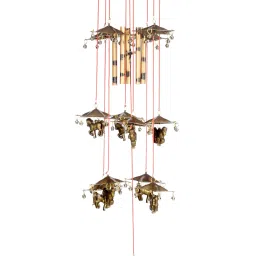 Lucky Antique Horse Wind Chimes for Positivity Peaceful Sound for Home & Gift Aluminium Windchime-image-74
