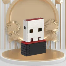 FRONY Wi-Fi Receiver with Multi-Device Connectivity For All Pc System and LaptopO487 USB Adapter-image-45