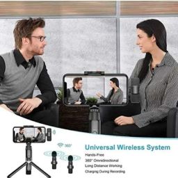 ancestors Wireless Bluetooth Collar Mic for Youtubers Ideal Microphone for Mobile YouTube Microphone image 3