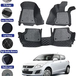 rkpsp Leatherite 7D Mat For Maruti Suzuki Swift-picture-32