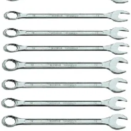 vnik Wrench 12 Double Sided Combination Wrench 12pc Double Sided Combination Wrench (Pack of 12) Double Sided Combination Wrench image 2