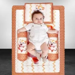 Orange Cat Cotton Material Unique Design Pattern-35
